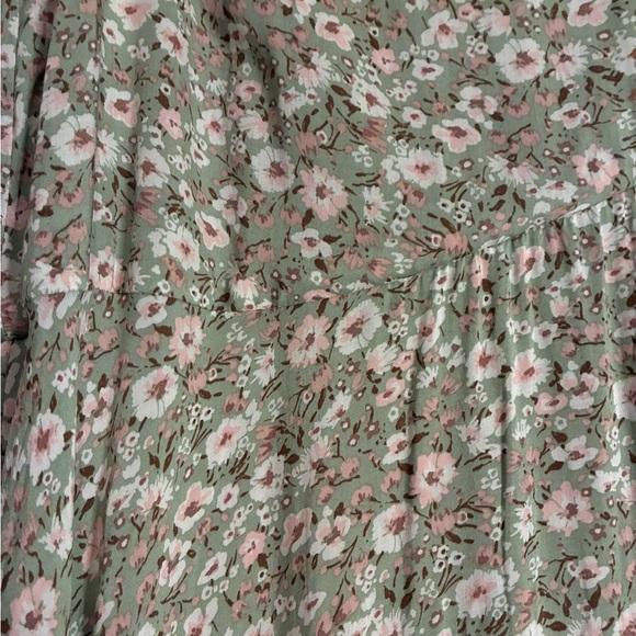 Altar'd State Green Floral Maxi Skirt - Picture 6 of 16